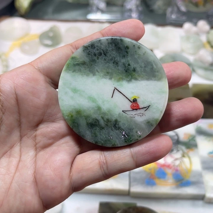 未镶嵌独山玉颈饰