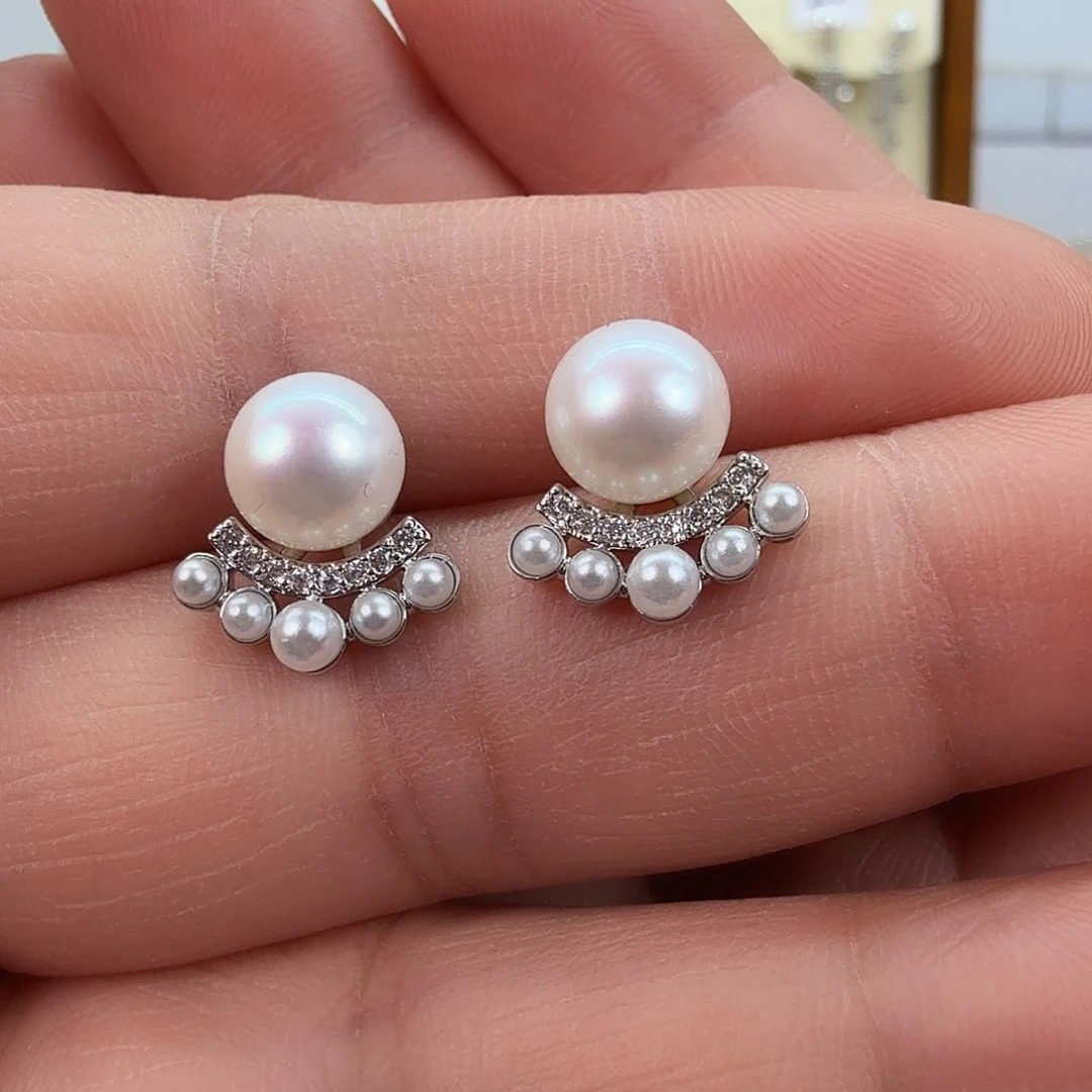 耳饰淡水珍珠未镶嵌