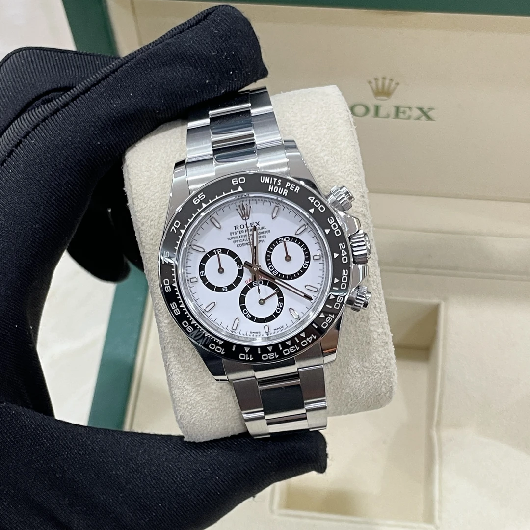 99新 Rolex/劳力士 M126500LN-0001 白熊猫 保卡:24年9月10日