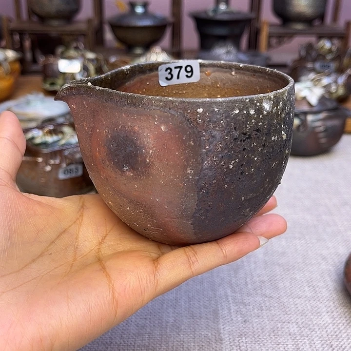 裸柴烧陶瓷手工茶器