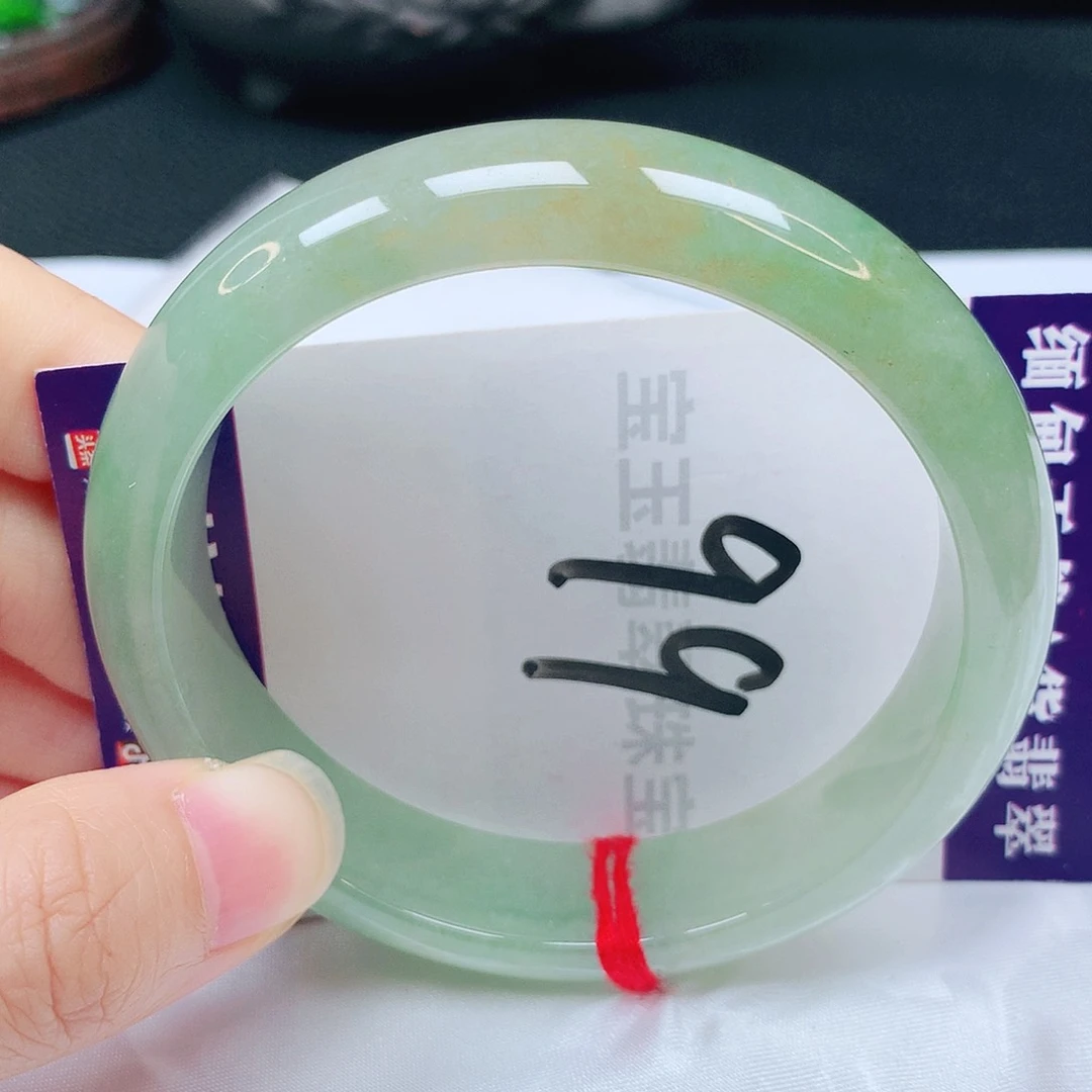 未镶嵌手镯翡翠59圈口