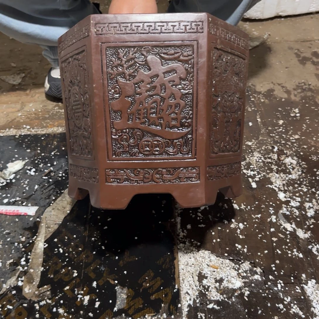 花盆紫砂口径25.22口径