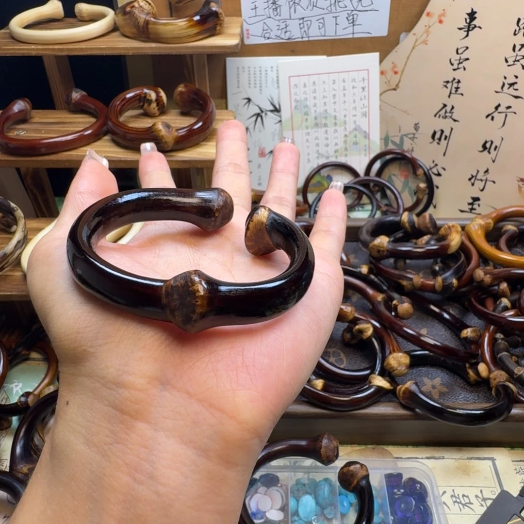 姐***メ木质非金属藤镯子
