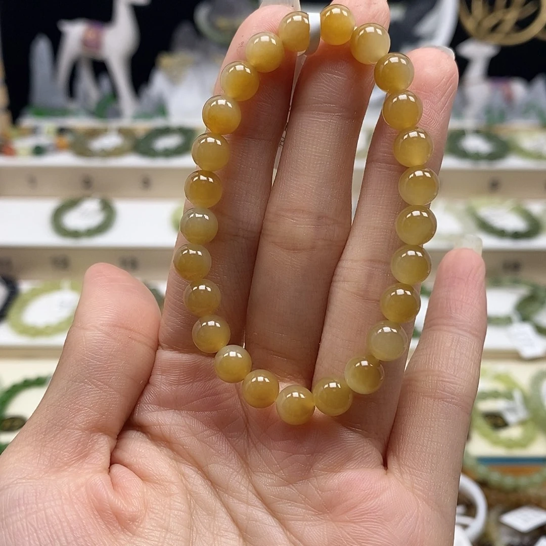 未镶嵌手串和田玉升*版手串