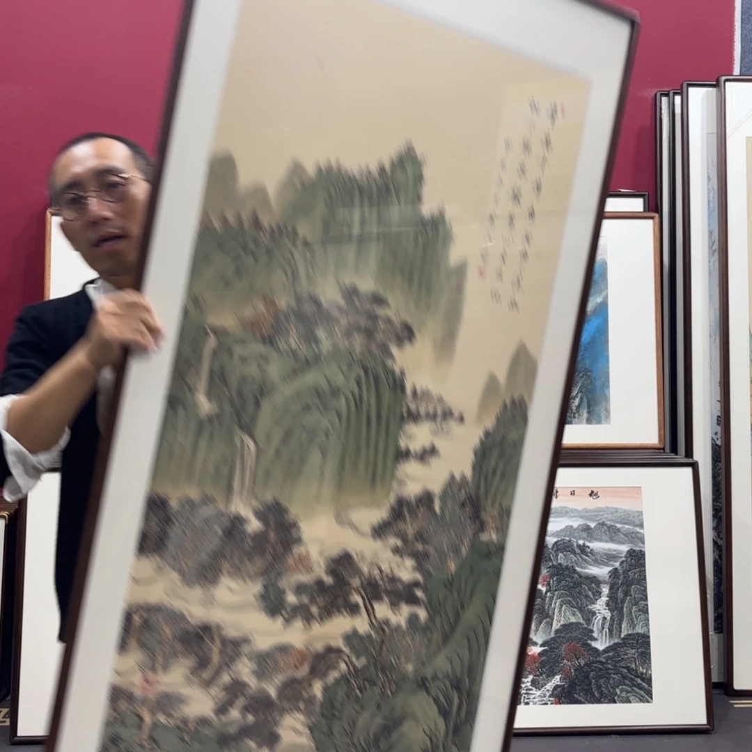 国画手绘作品160/80