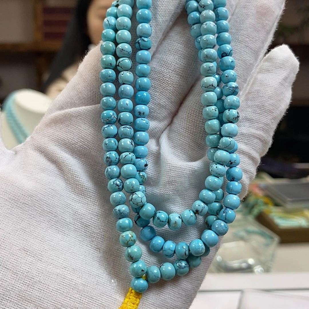 绿松石A3高瓷蓝108未镶嵌