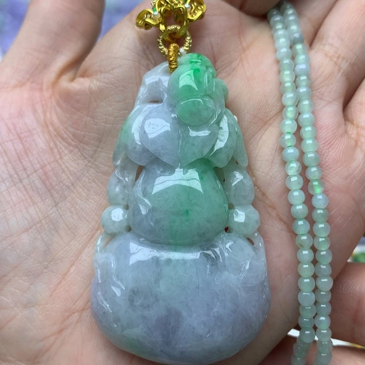 颈饰未镶嵌翡翠翡翠