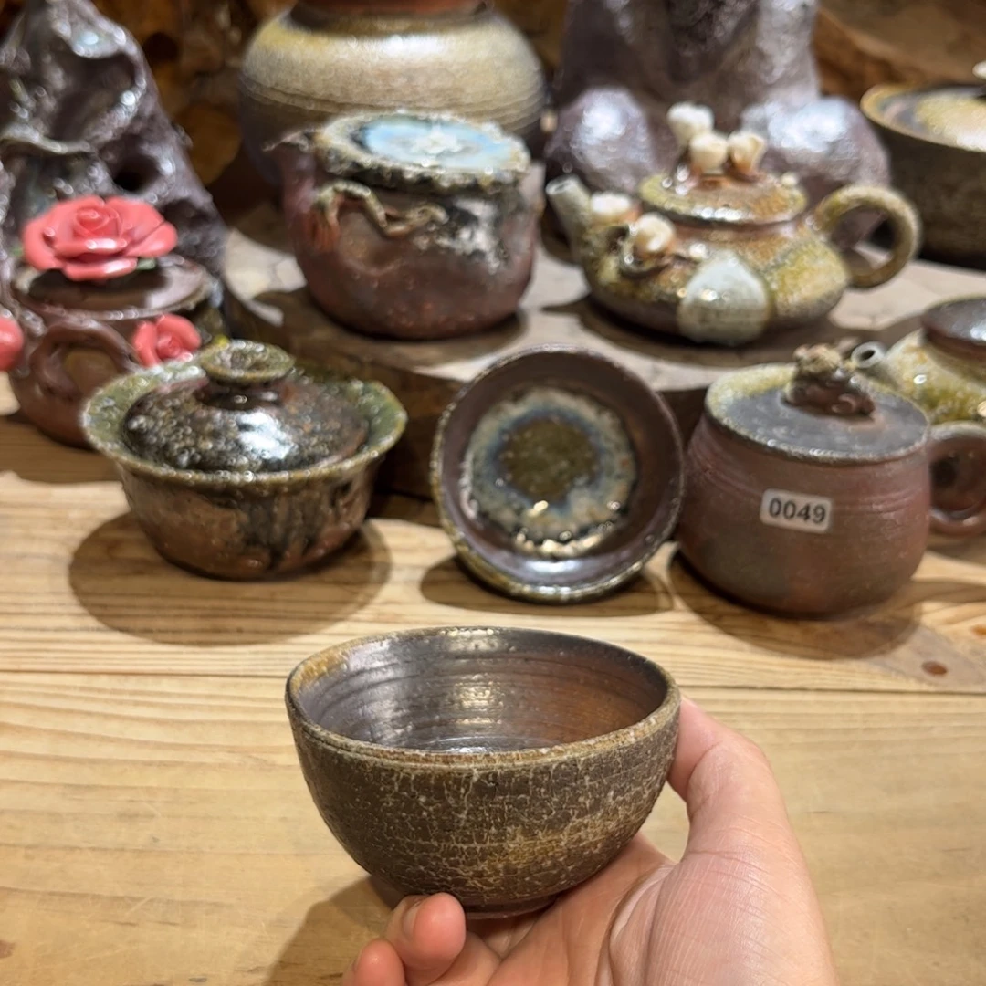 柴烧茶具福利茶具