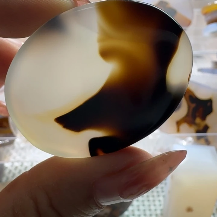 玛瑙/玉髓未镶嵌项链