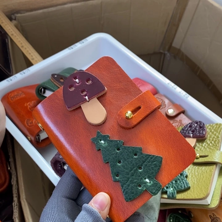 头层牛皮瑕疵Ａ７活页本