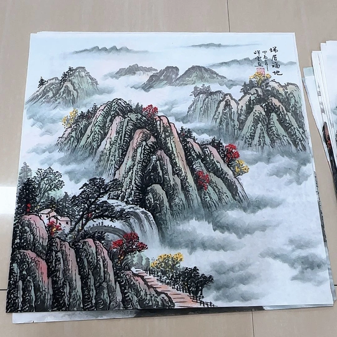 国画国画作品集一个