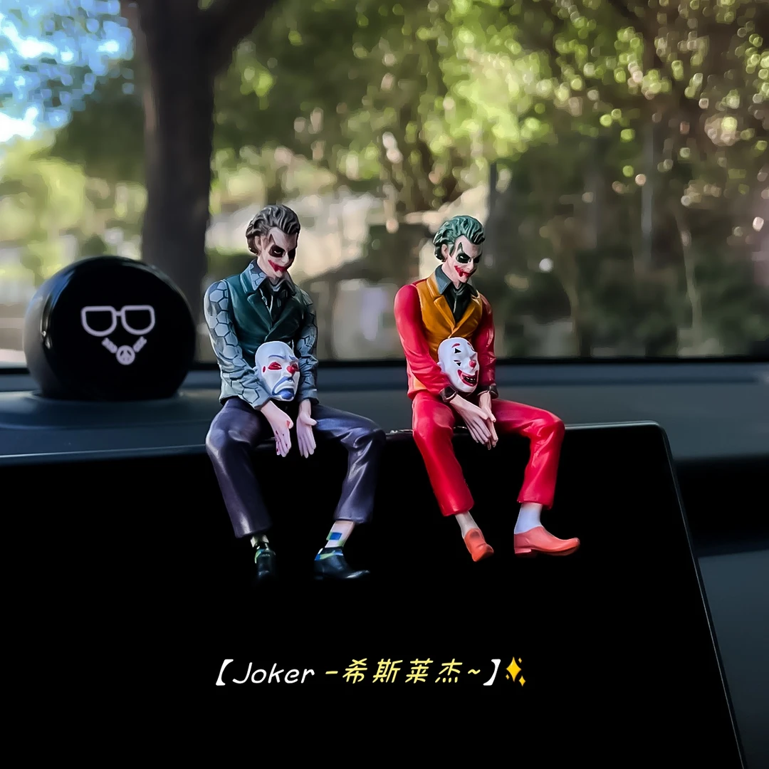 [疯狂~希斯莱杰]哥谭希斯莱杰小丑车内饰品摆件中控摆件2025新款