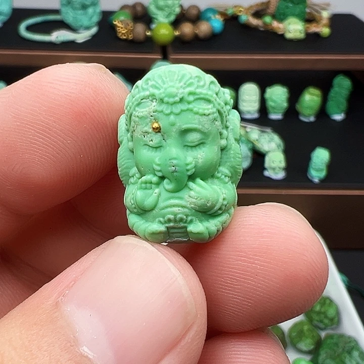 绿松石未镶嵌绿松石F