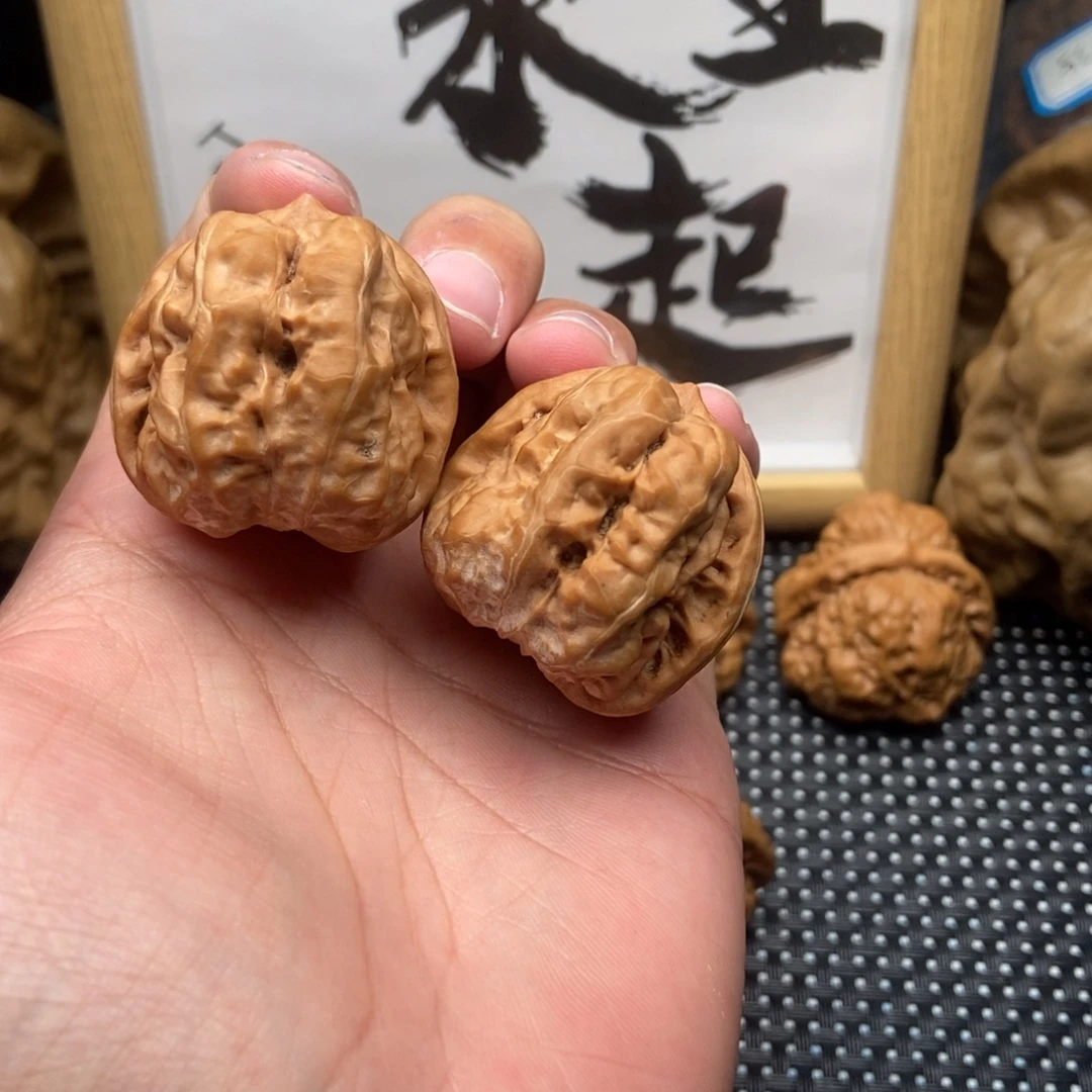 文玩核桃把件36蛤蟆头