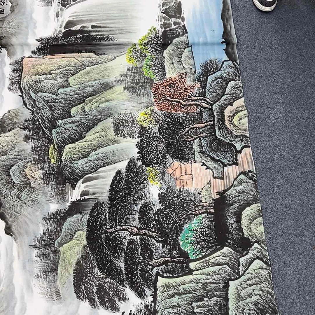 国画纯手绘作品欣赏