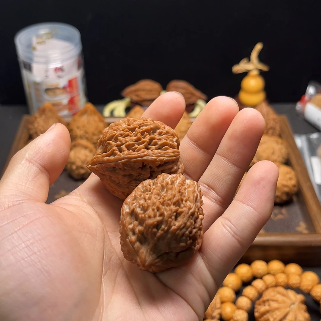 礼***天核桃手串/手链老树大蒜头36
