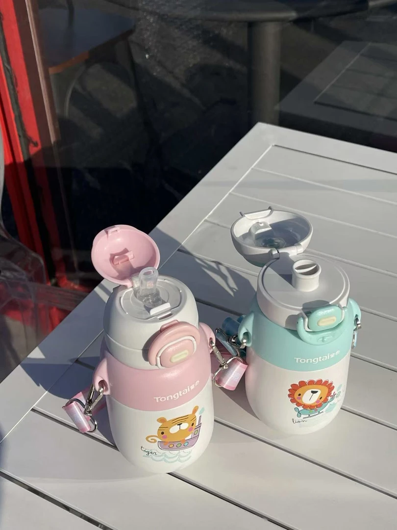 TT帽子吸管，直饮双饮两用316不锈钢保温杯(470毫升）