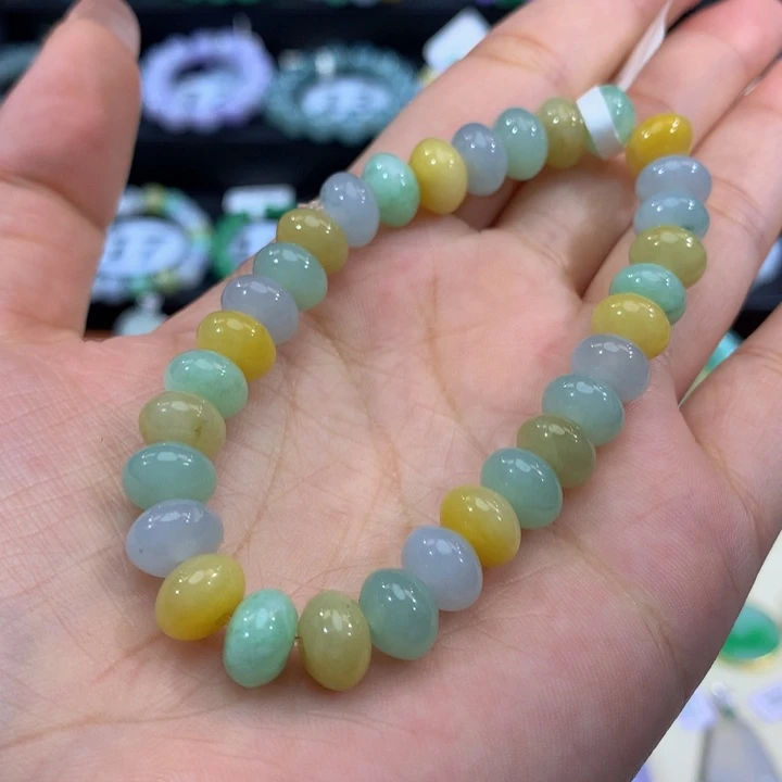 未镶嵌手链翡翠翡翠