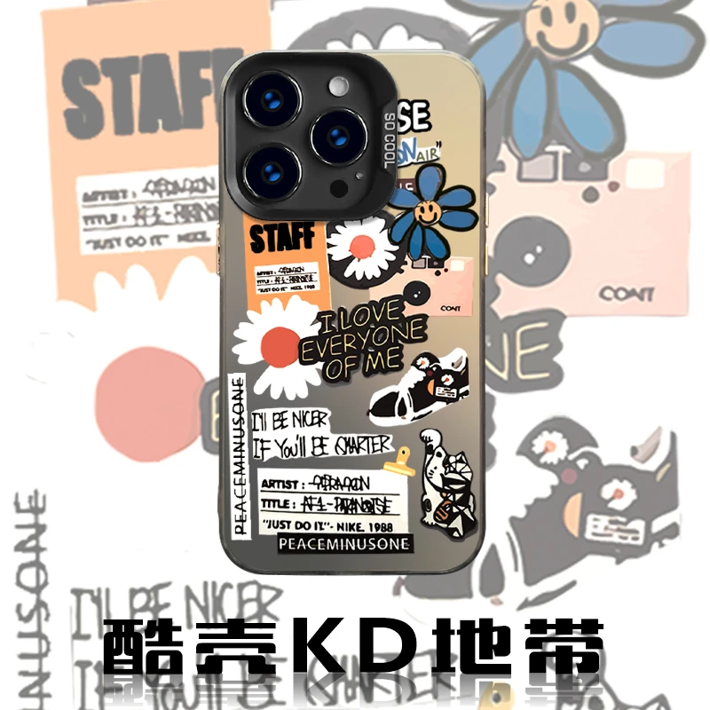 潮流小雏菊-时尚CYH创意爆款适用苹果华为OPPO小米VIVO防摔手机壳