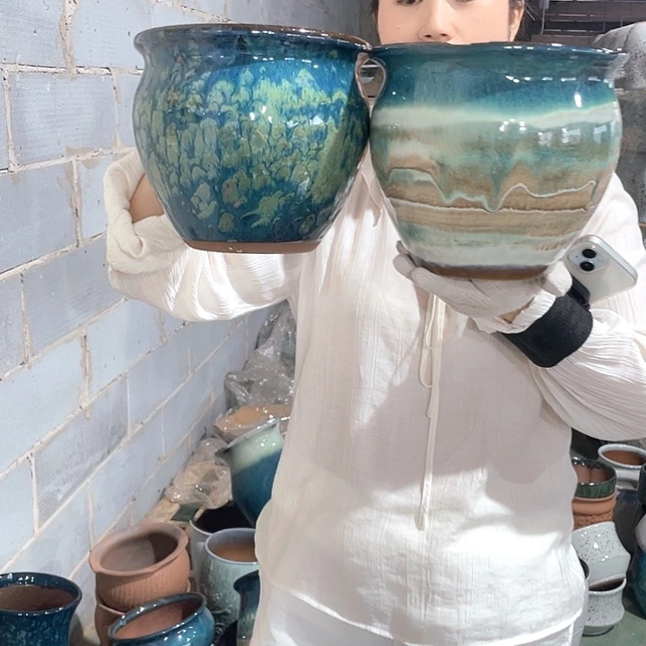 瑕疵红陶高18/20颜色随机