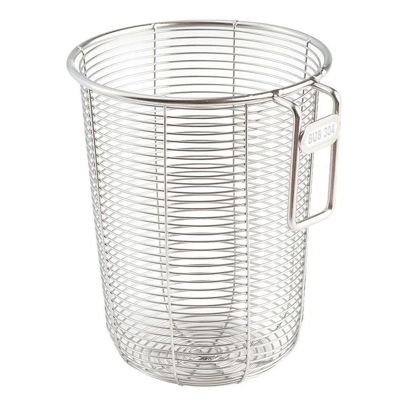 食品级304不锈钢筷子筒壁挂式圆形家用筷子沥水篮火锅洗碗机专用