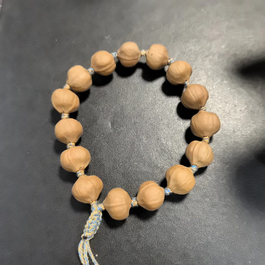 橄榄核尺寸1.5素核手串MK15