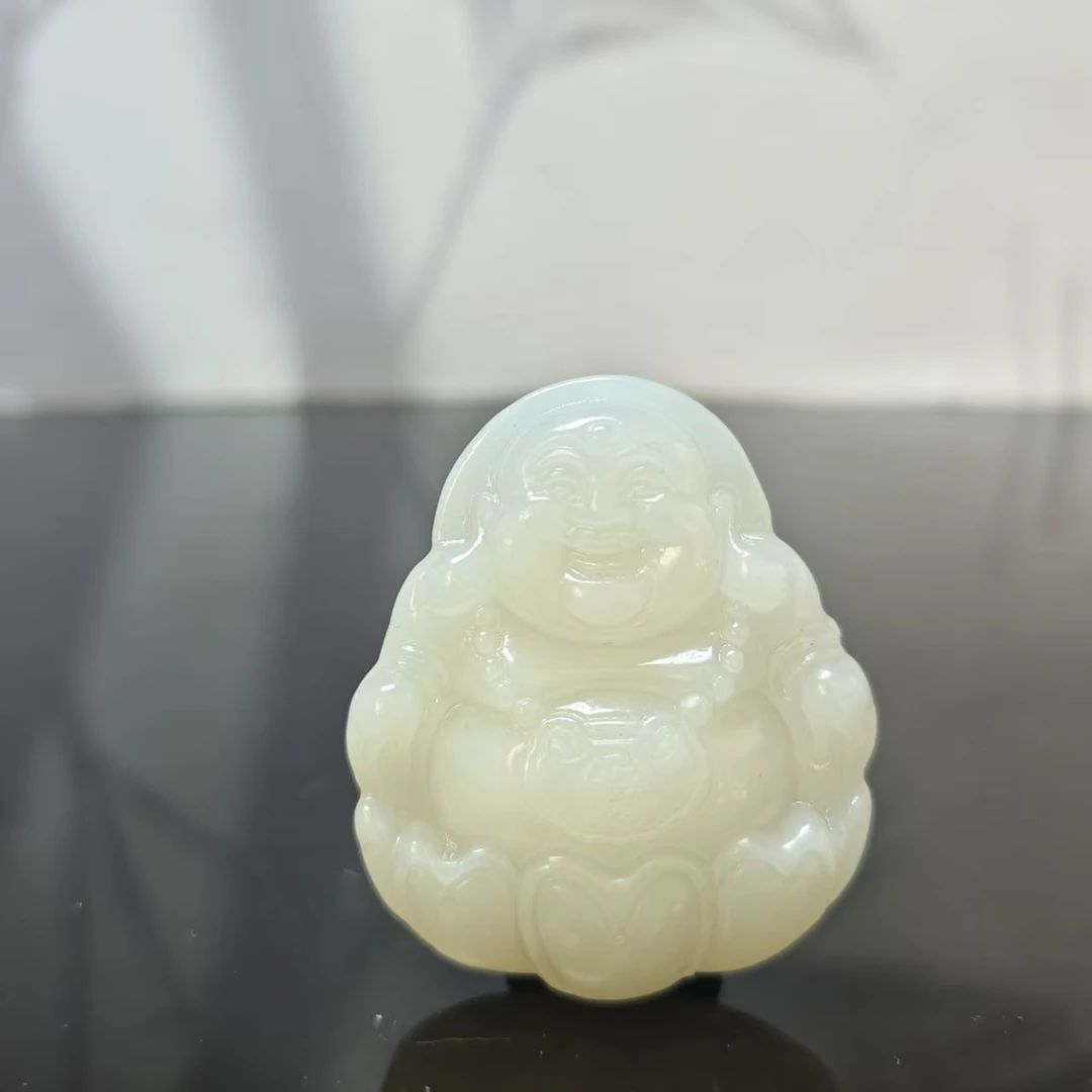 Z和田玉佛公吊坠0510