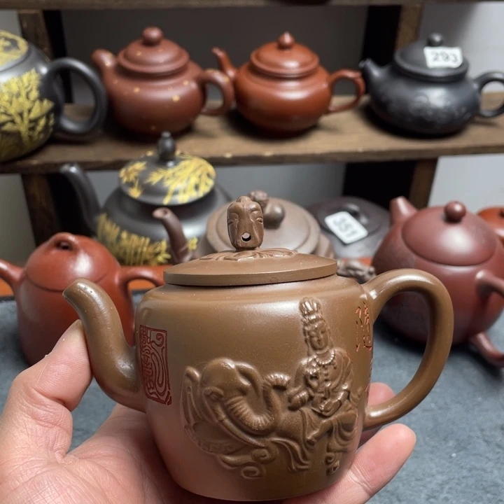 紫砂茶壶紫砂微瑕