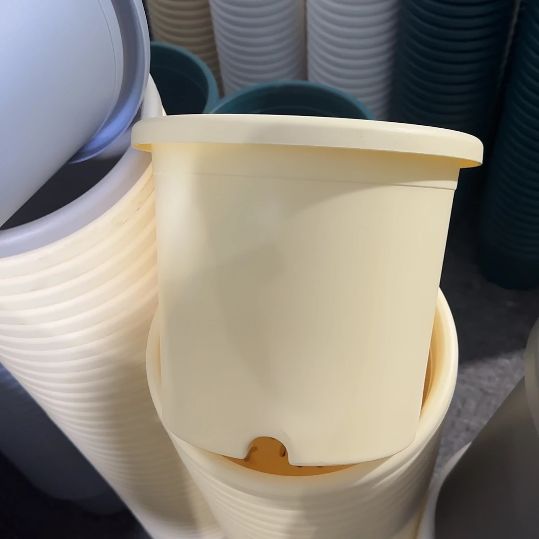 树脂微瑕4号8个带托，米黄