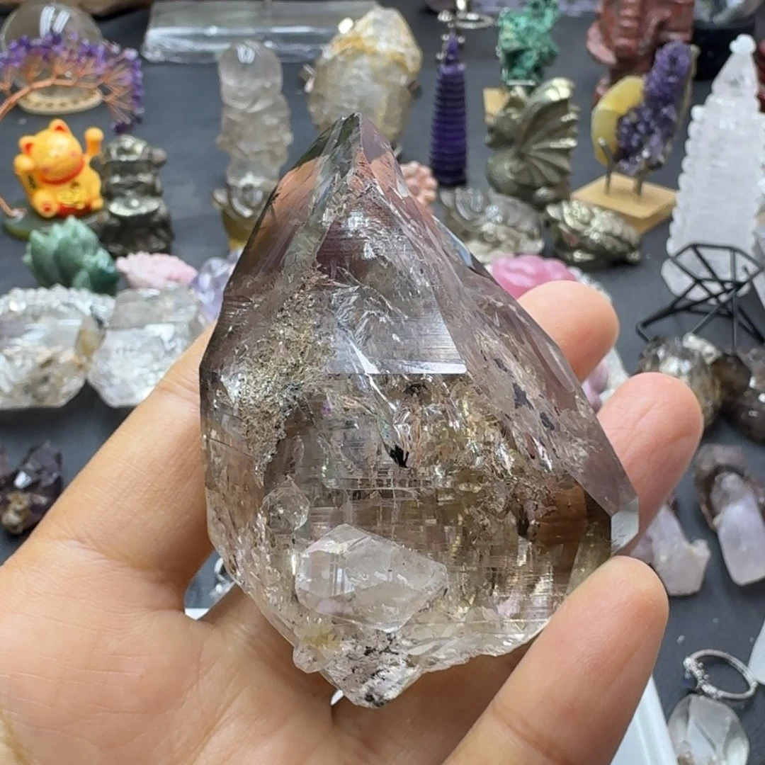 石材瀑布流沙闪灵骸骨