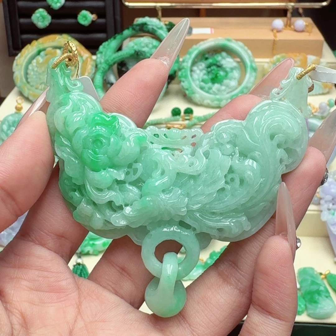 颈饰未镶嵌翡翠翡翠吊坠