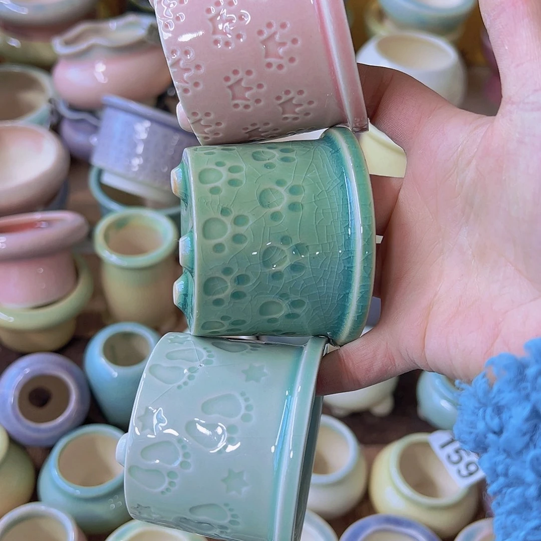 红陶陶瓷花盆当场凑满12包邮