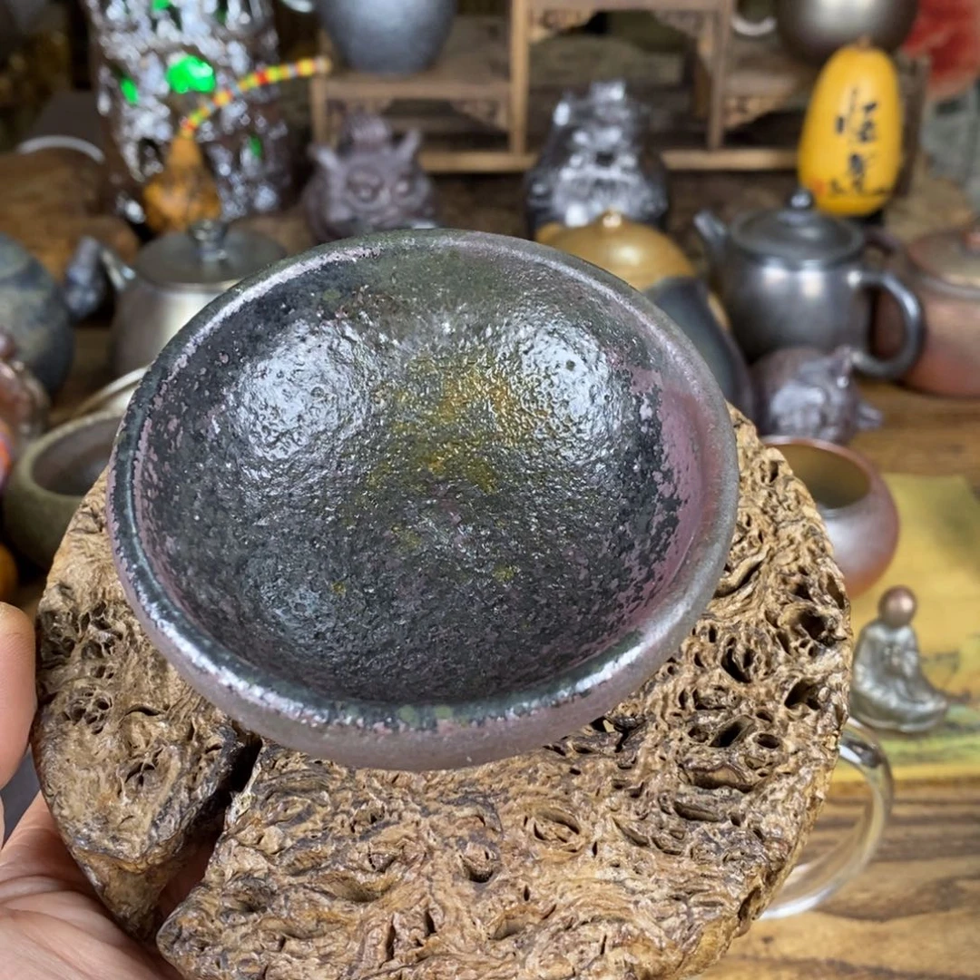开播福利，建水紫陶柴烧茶器，0009