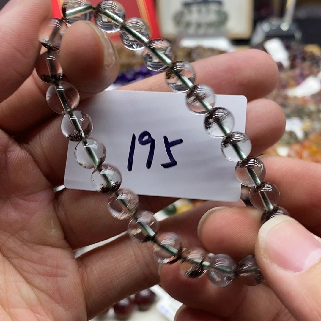 水晶手串未镶嵌天然