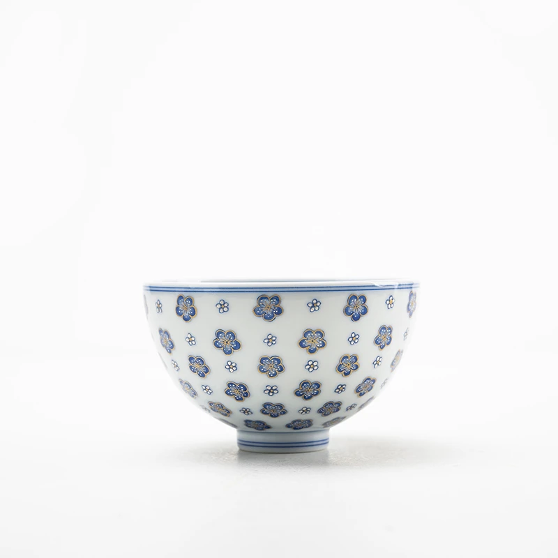 【景德詺兮】故宫·金银错梅花大鸡心杯MX809/100cc