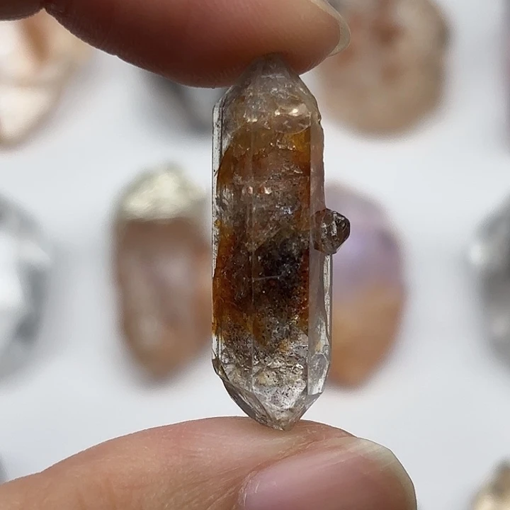 颈饰水晶未镶嵌红胶花闪灵钻32mm+