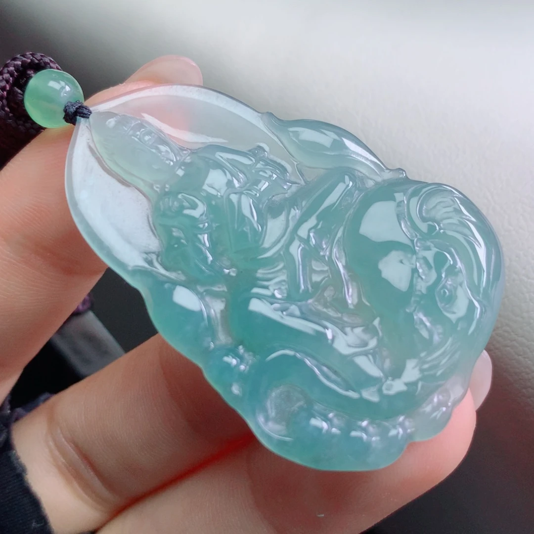 颈饰未镶嵌翡翠翡翠吊坠
