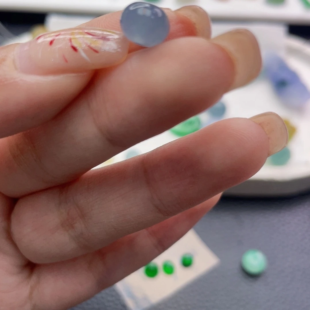 定制翡翠未镶嵌妍*6334