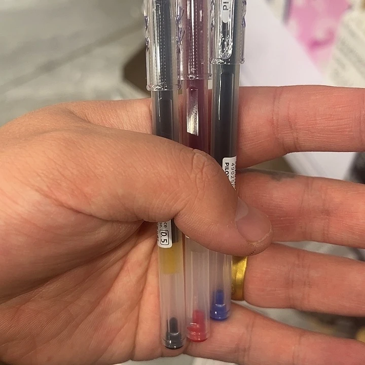 百乐sg5黑红蓝各12支