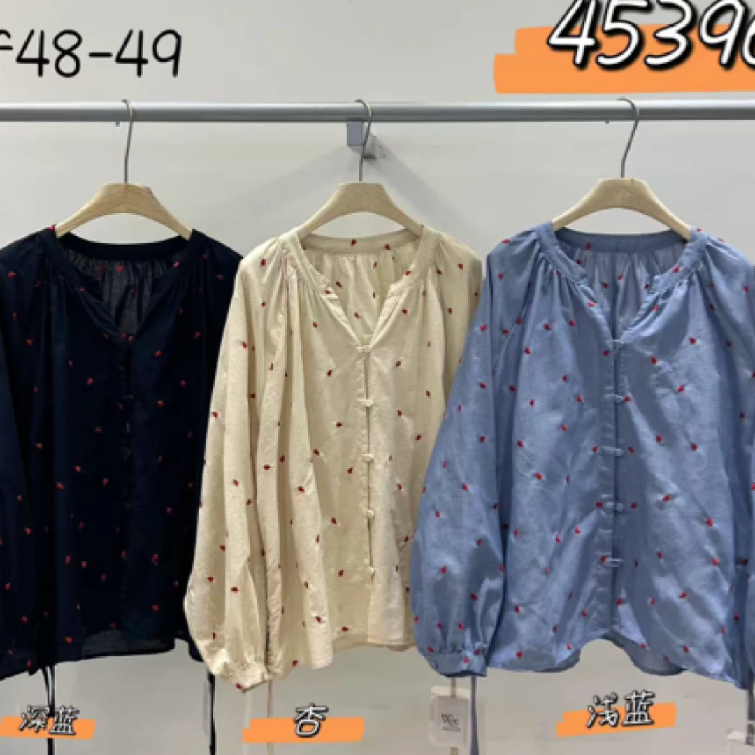 [MuMu木木]We45396刺绣宽松上衣