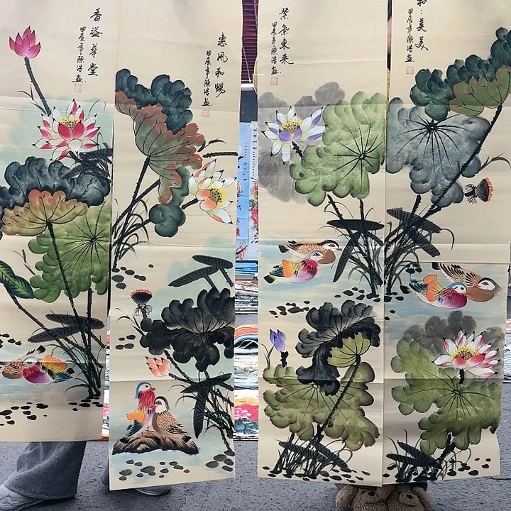 国画无毛和被毛的毛被毛