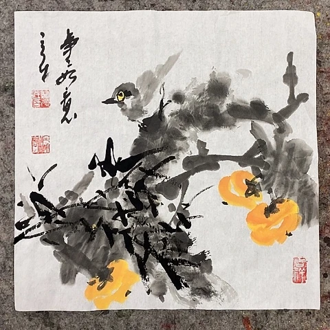 东***园国画吉祥如意吉祥