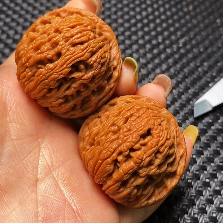 文玩核桃把件秦岭核桃