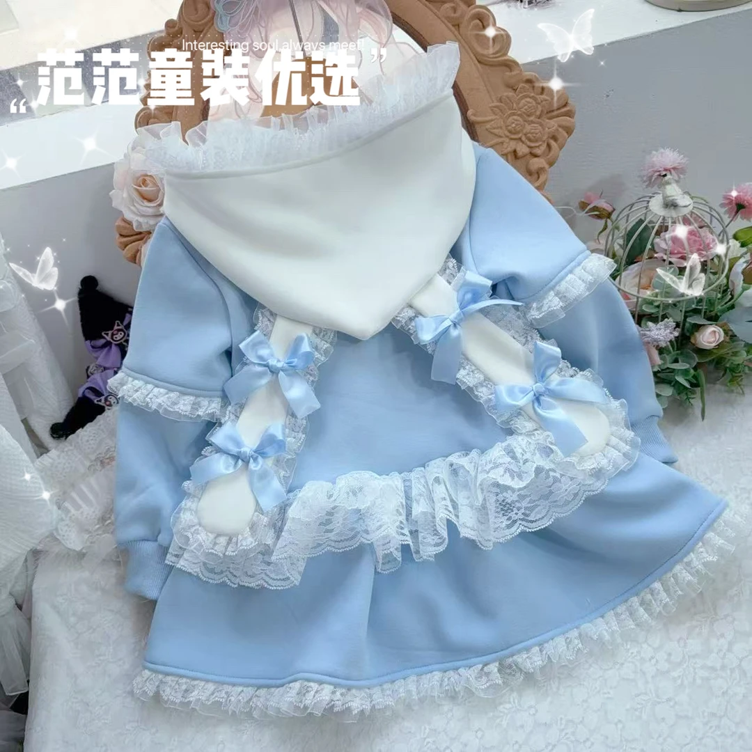 【范范童装优选】儿童轻奢韩系时尚【玉桂狗】加绒外套25227