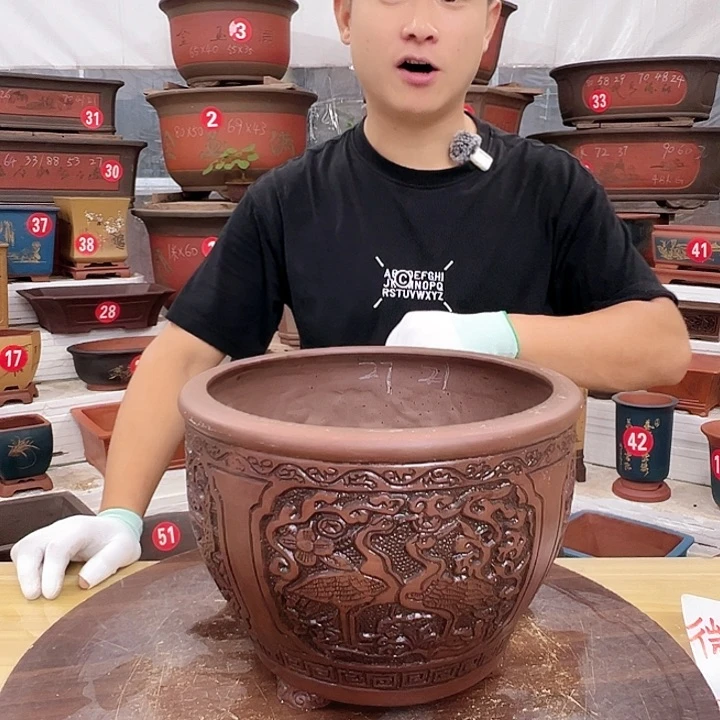 紫砂花盆工厂直发