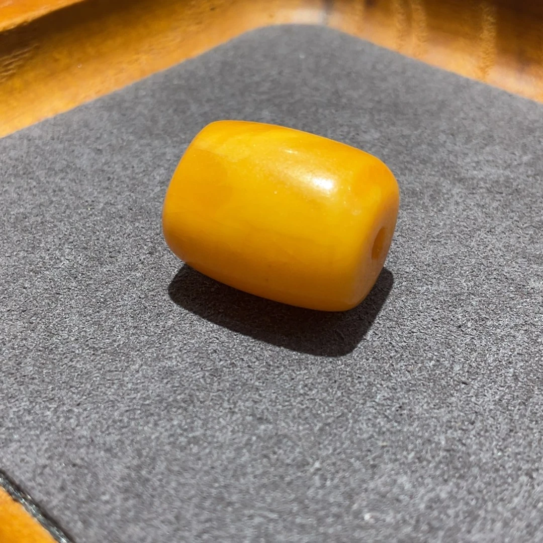 蜜蜡未镶嵌手链西亚老蜜蜡桶珠规格13.8*17.3