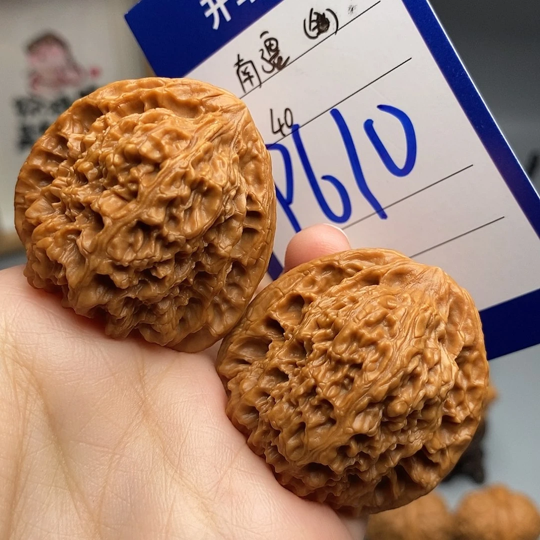 枯***春吊坠文玩核桃南疆40