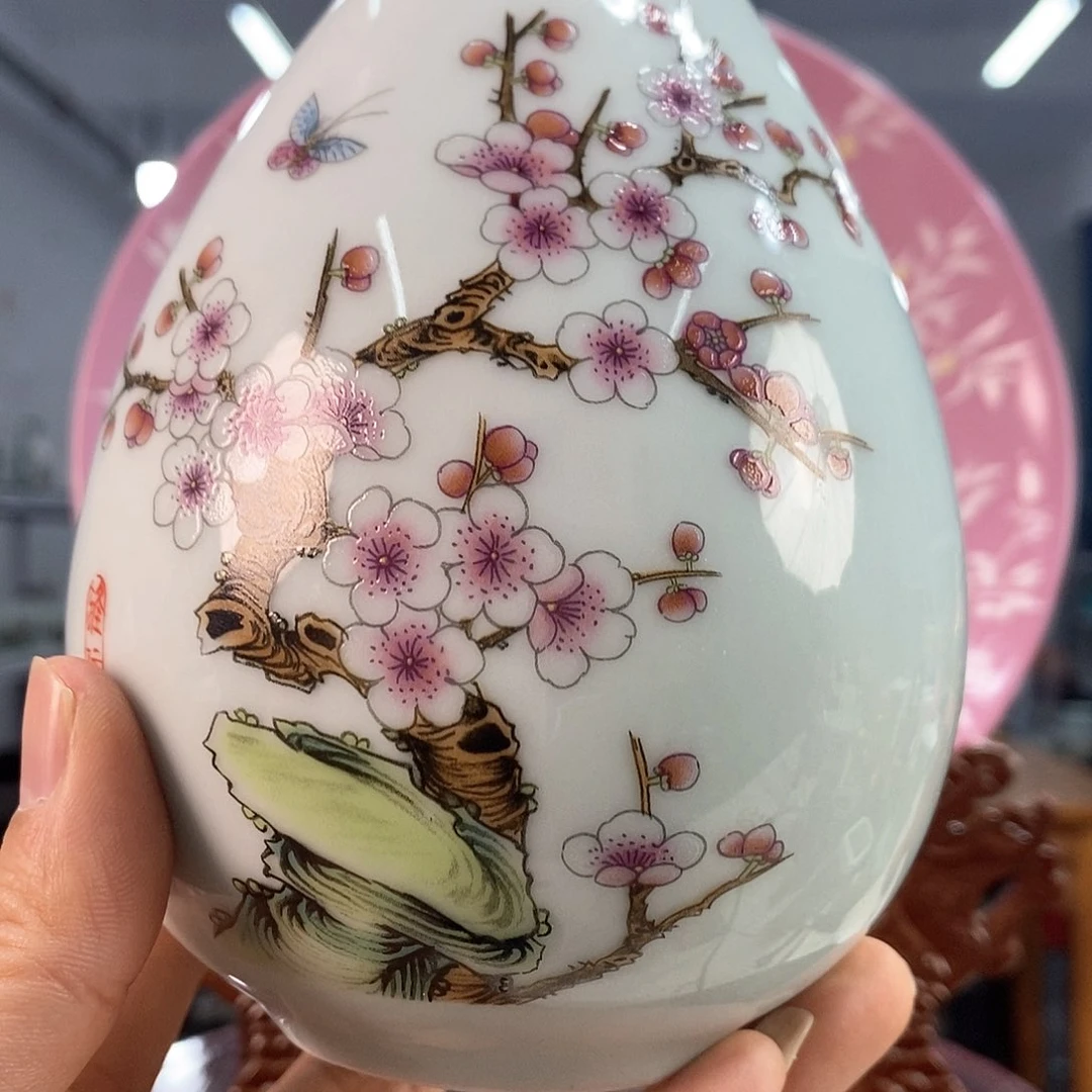摆件景德镇陶瓷花瓶摆件