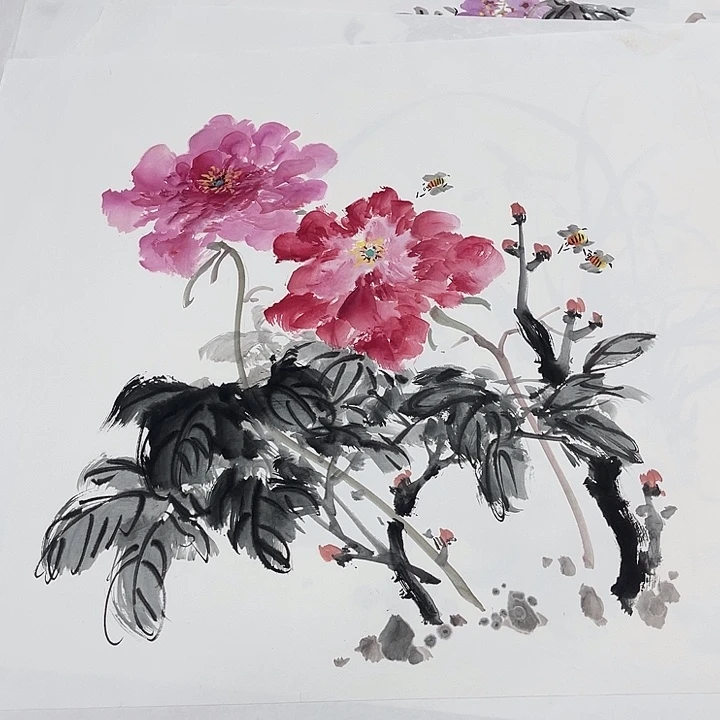 姜奇老师花鸟作品50×50