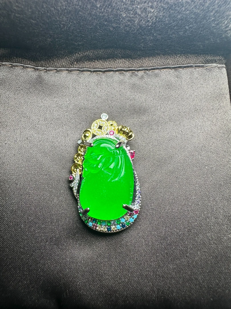 吊坠足银 【中缅严选】收藏级轻奢重工豪华-精选DZ-吊坠C30